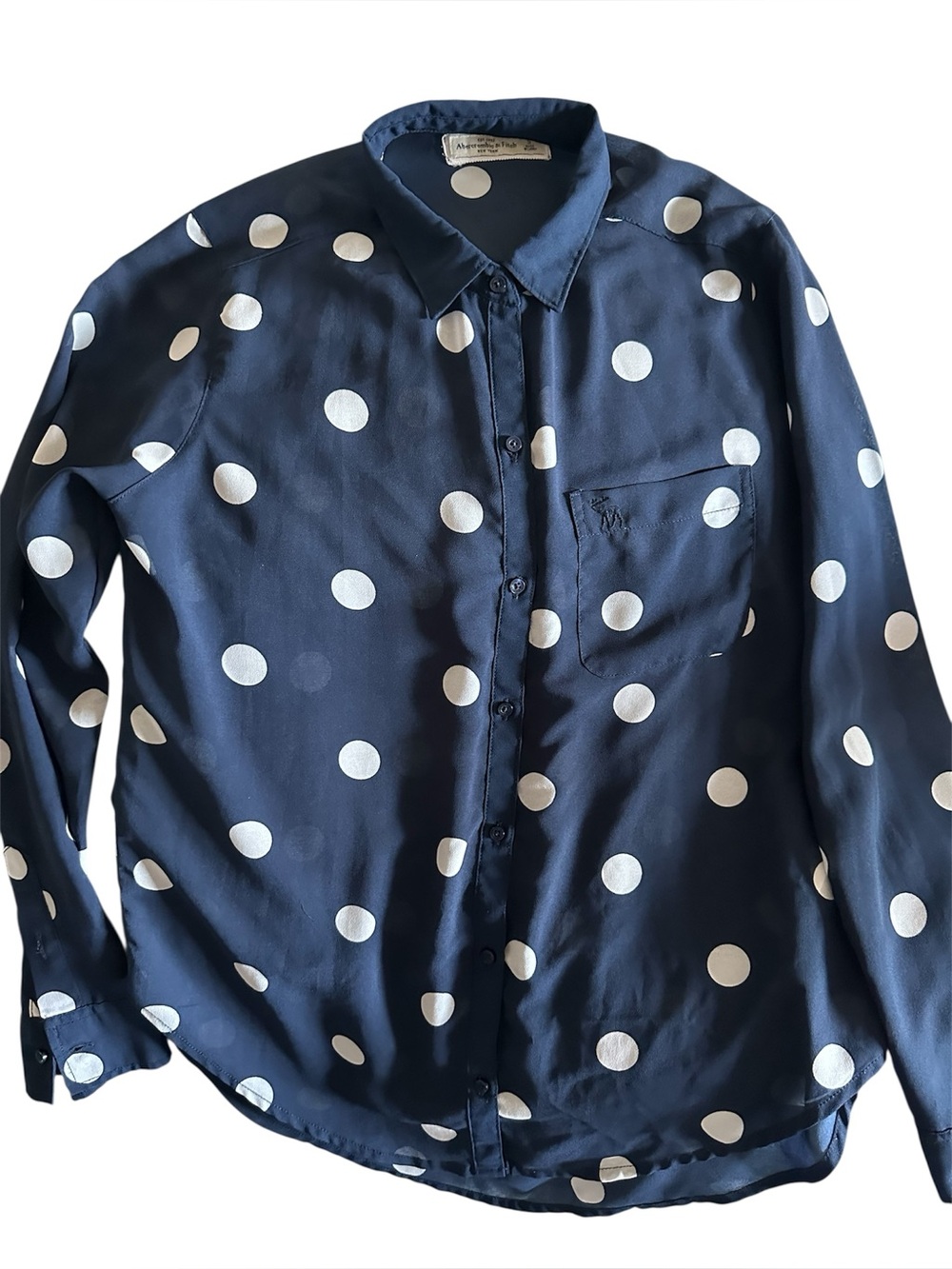 Polka dot blouse size s
